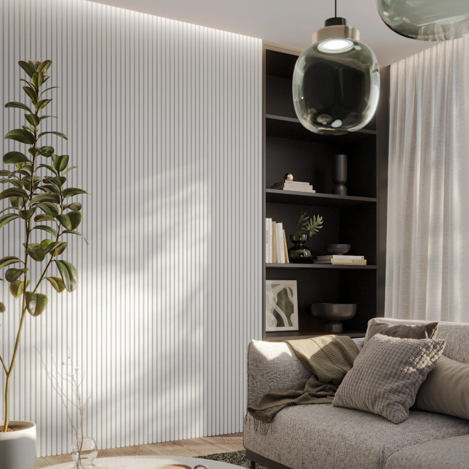 MINILAMELE - BIAŁY MAT