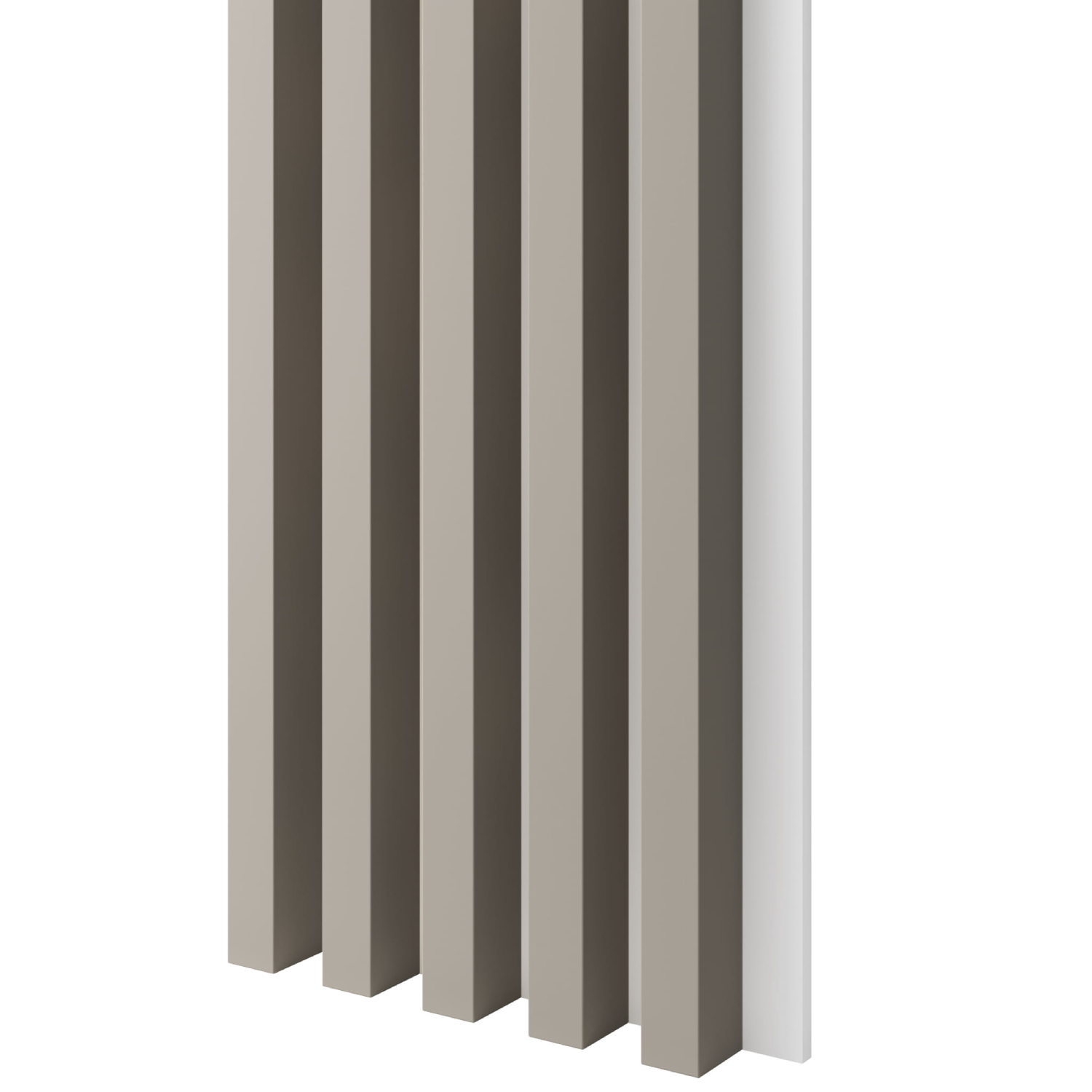 LAMELE NA PŁYCIE MDF - PIASKOWY BEŻ