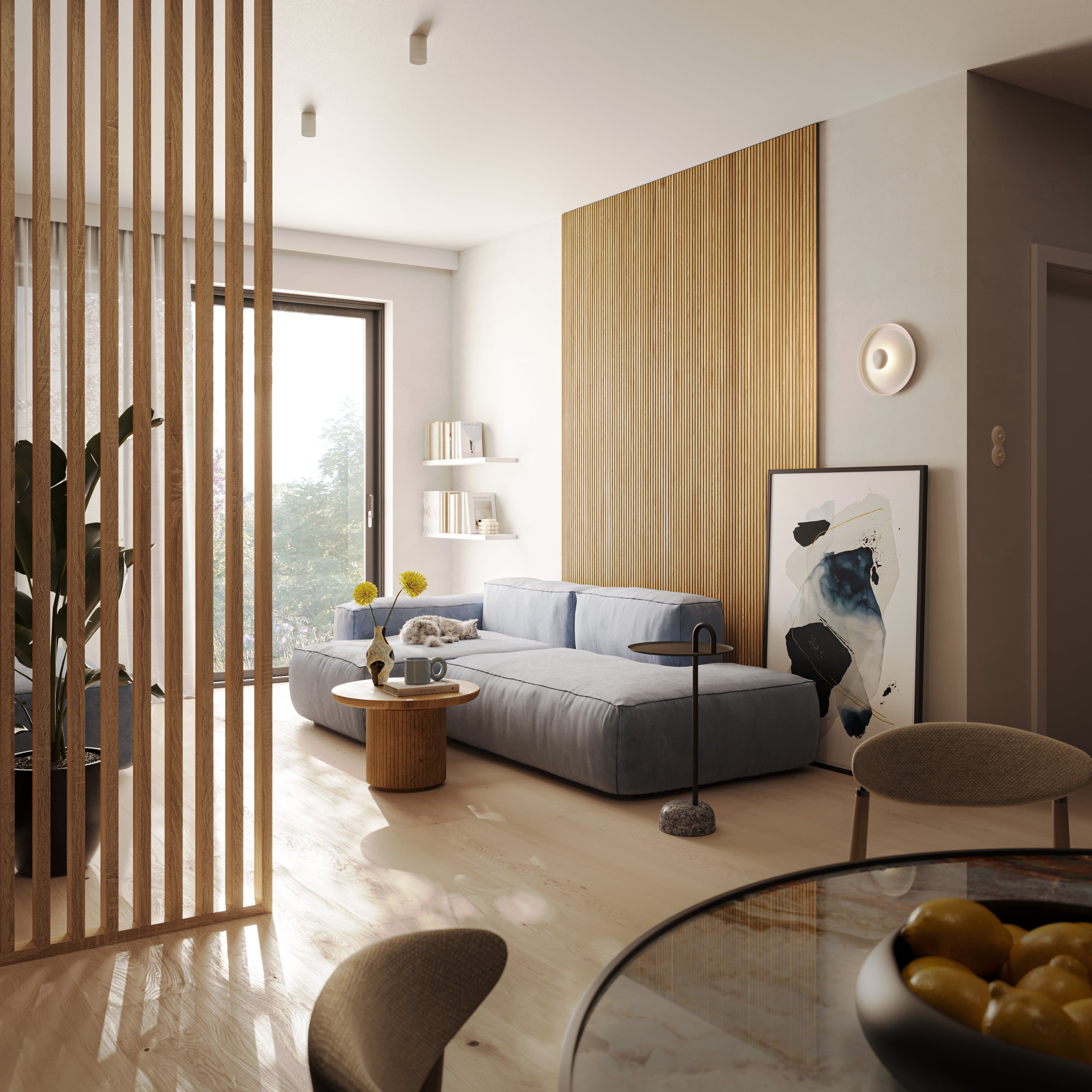 MIKROLAMELE SKOG - FORNIR DĘBOWY - LAMELE3D