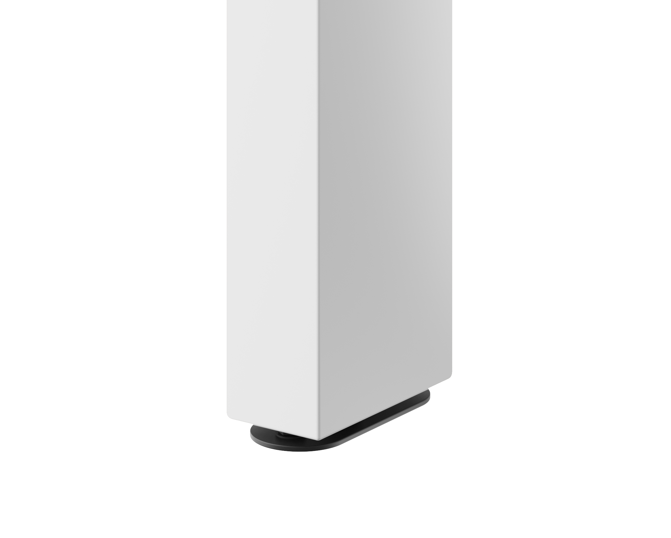 LAMELE 3D - WOLNOSTOJĄCE OBROTOWE - BIAŁY MAT