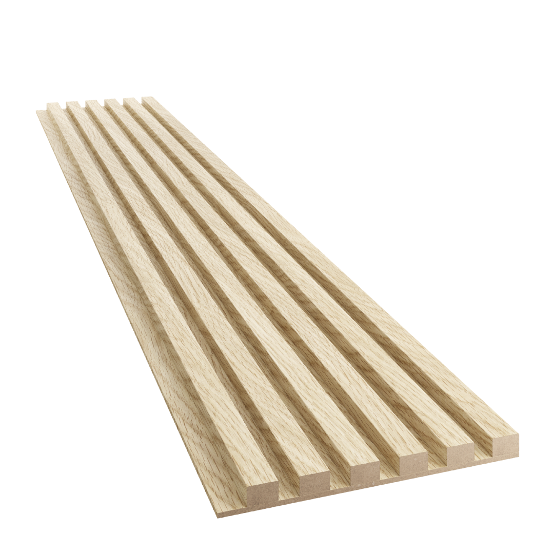 LAMELE SLIM NA OKLEINOWANEJ PŁYCIE MDF - DĄB EUROPEJSKI CPL