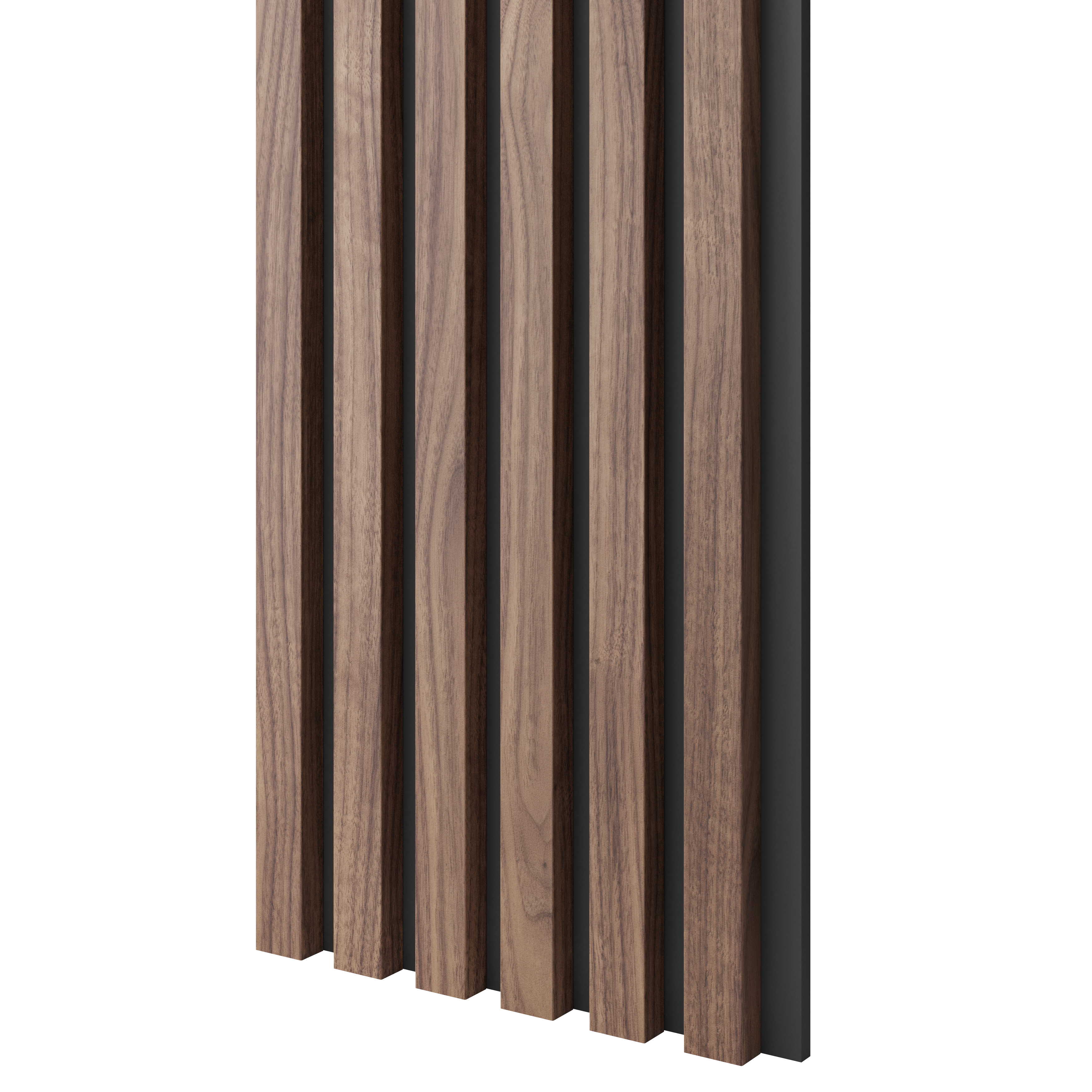 LAMELE SLIM NA PŁYCIE MDF - FORNIR ORZECH AMERYKAŃSKI