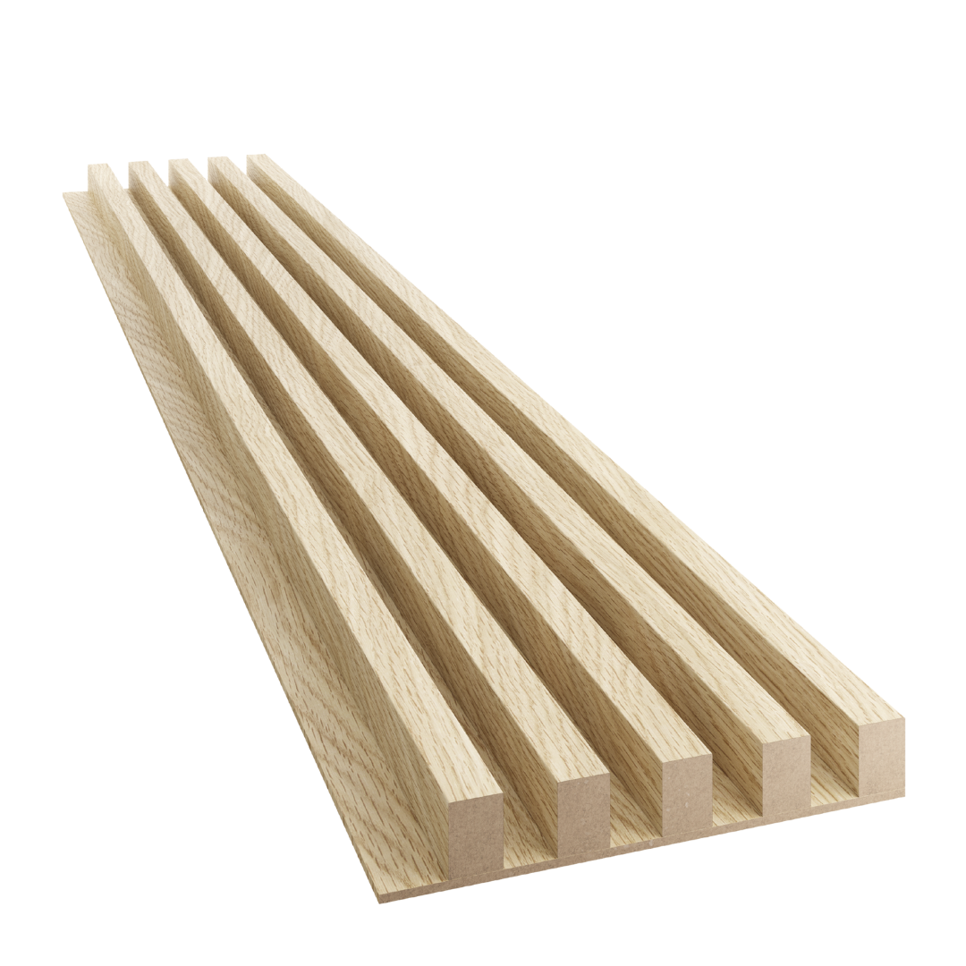 LAMELE NA OKLEINOWANEJ PŁYCIE MDF - DĄB EUROPEJSKI CPL