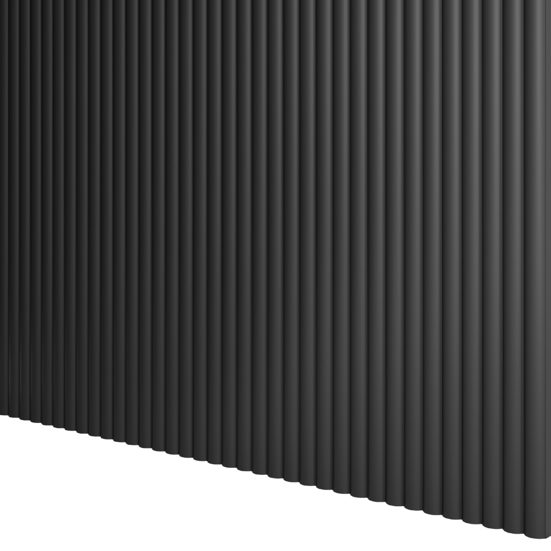 MIKROLAMELE VÅG - CZARNY MAT - LAMELE3D