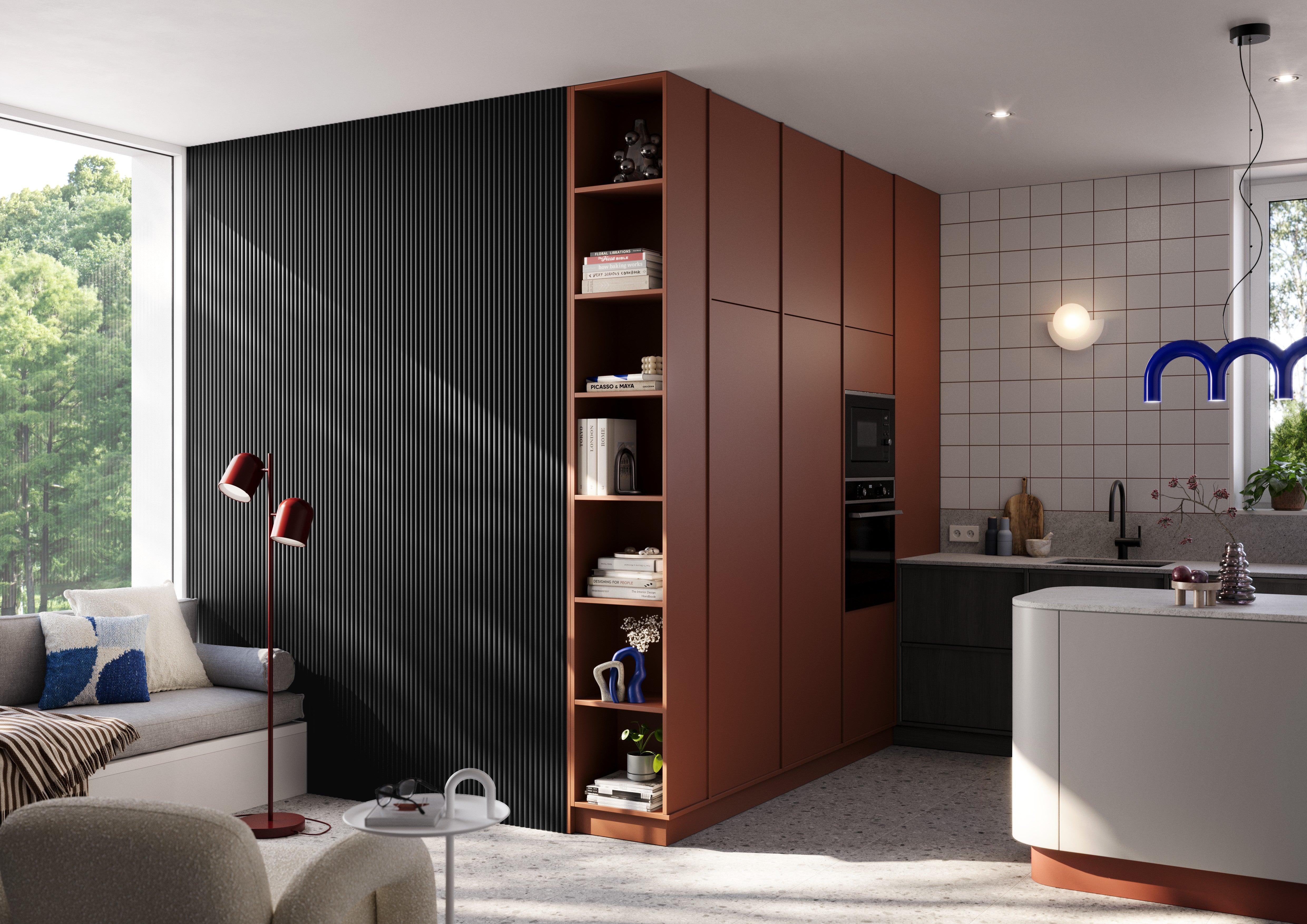 MIKROLAMELE VÅG - CZARNY MAT - LAMELE3D