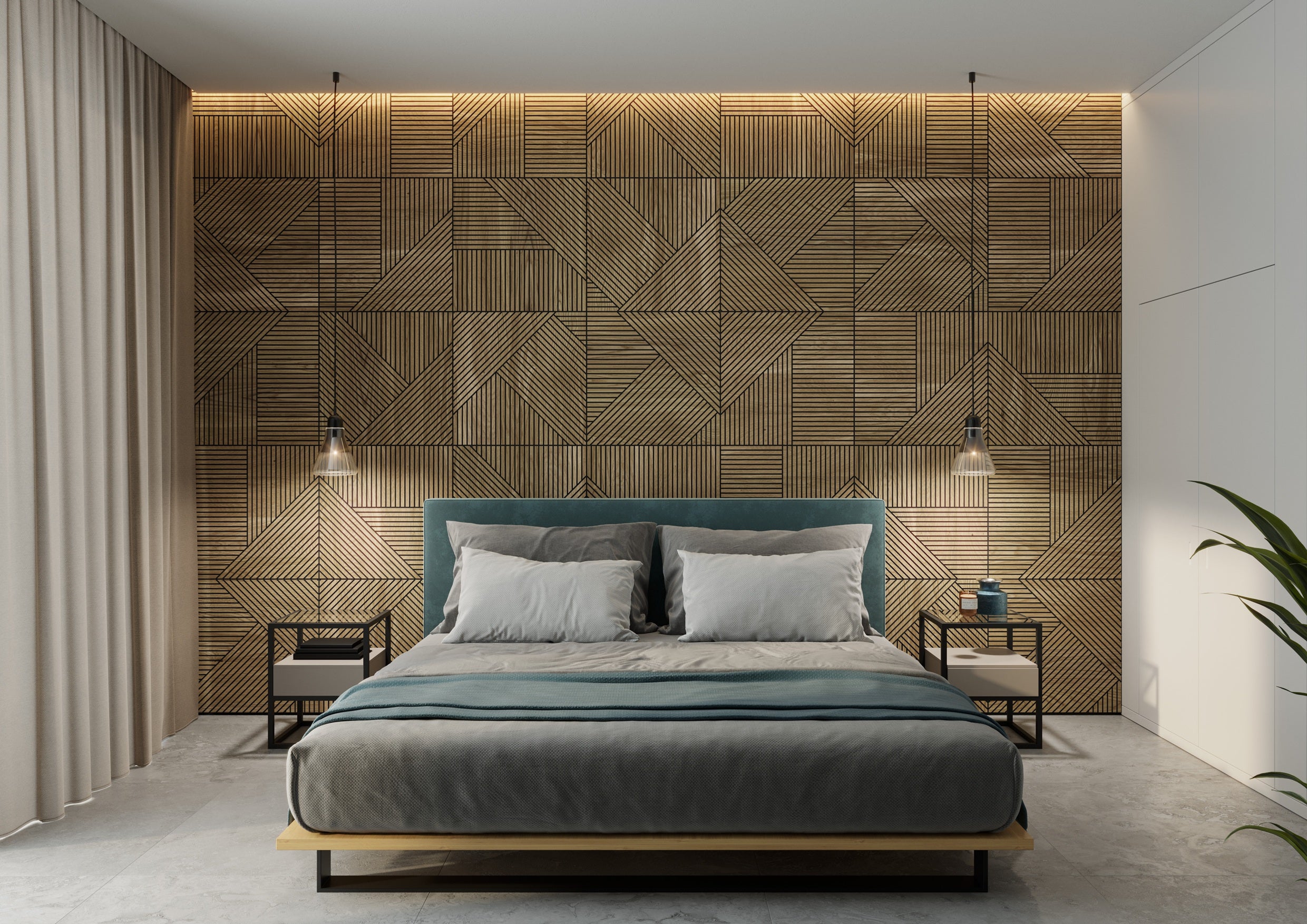 PANEL FREZOWANY - SEVILLA - LAMELE3D