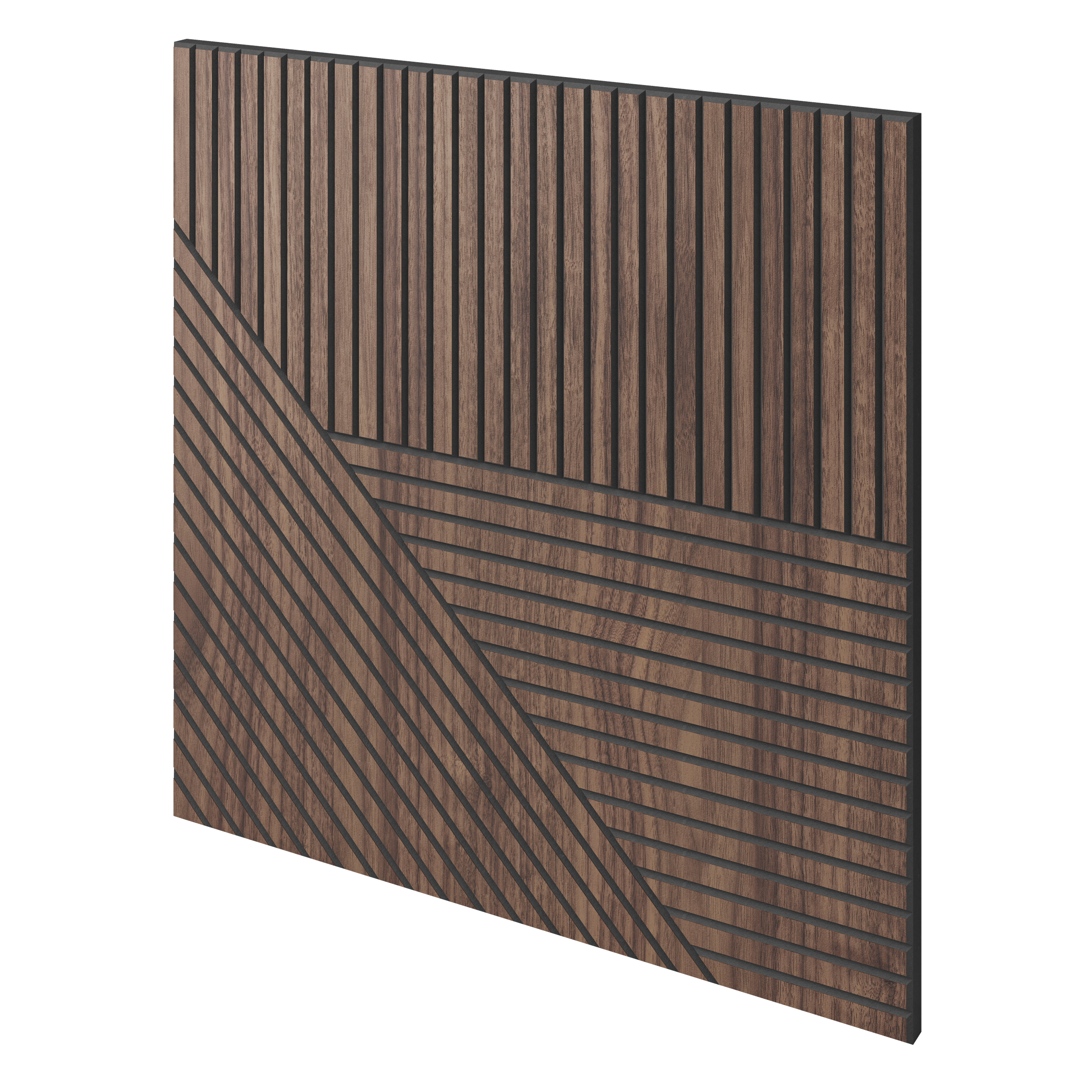 PANEL FREZOWANY - TOLEDO - FORNIR ORZECH AMERYKAŃSKI - LAMELE3D