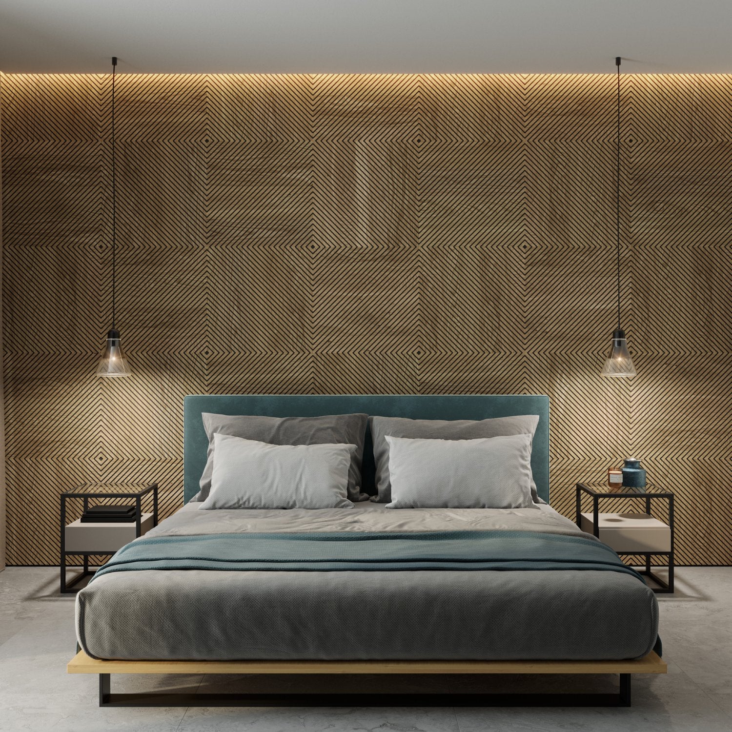 PANEL FREZOWANY - BREKKA - LAMELE3D