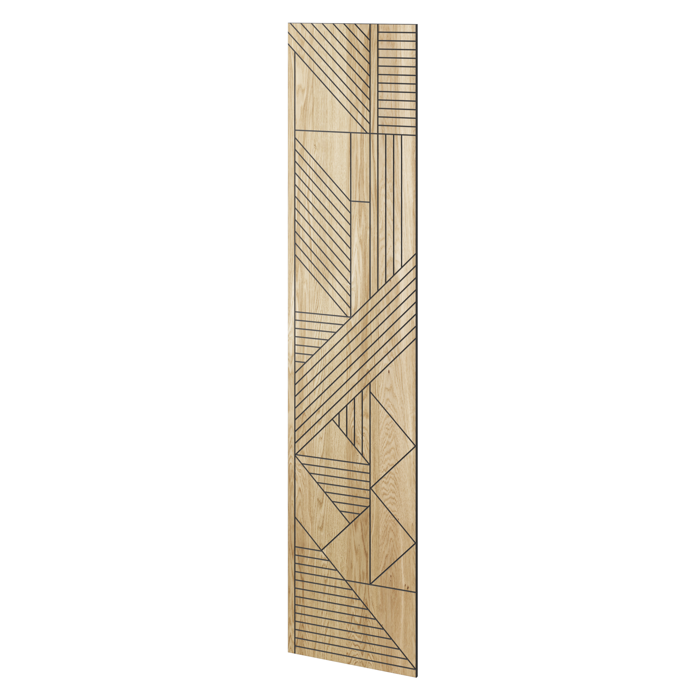 PANEL FREZOWANY - BIRGU - LAMELE3D