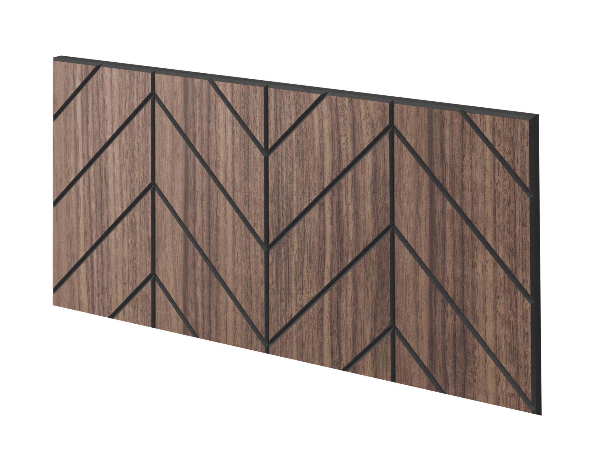 PANEL FREZOWANY - VERSANNE - FORNIR ORZECH AMERYKAŃSKI - LAMELE3D