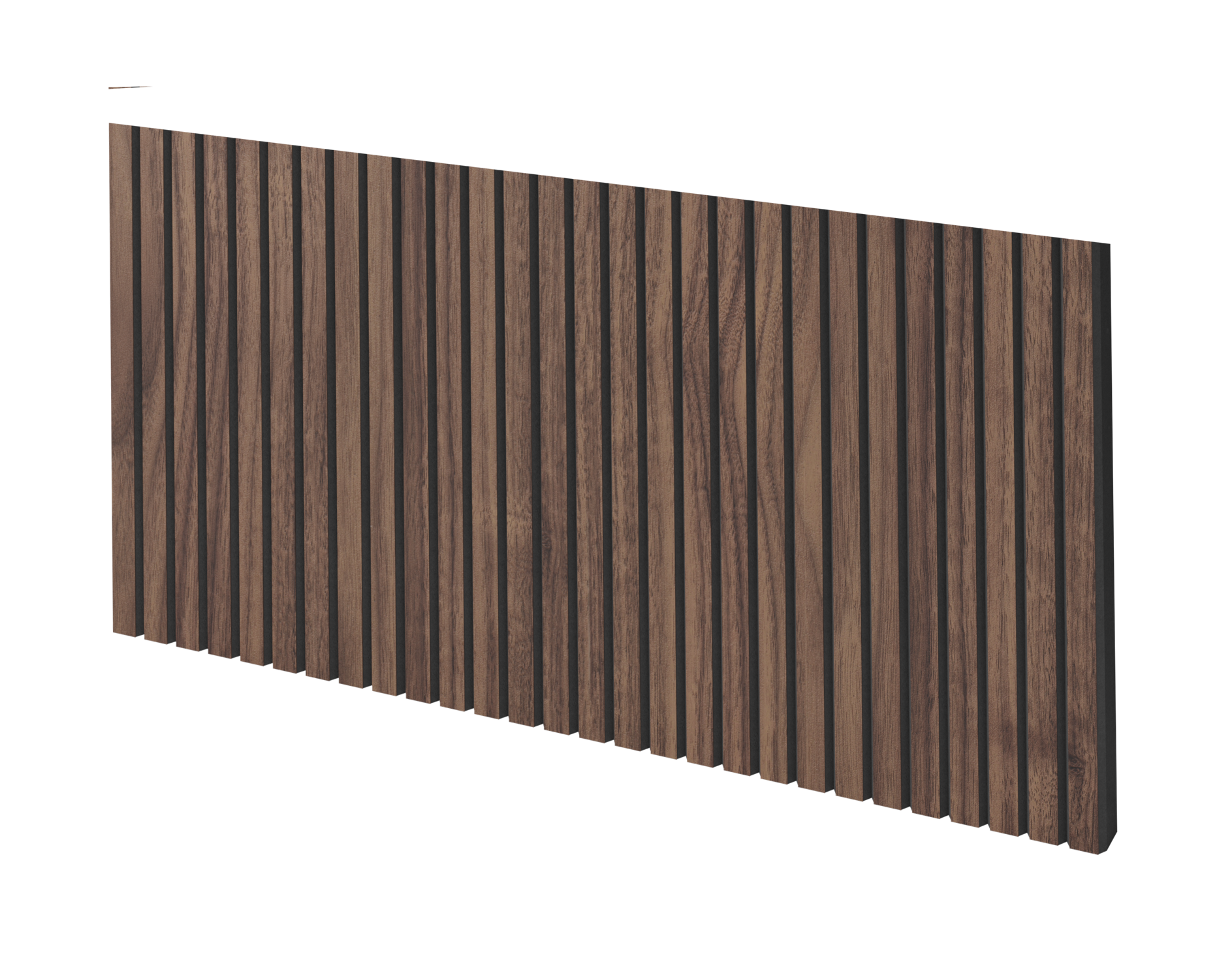 PANEL FREZOWANY - VADSØ - FORNIR ORZECH AMERYKAŃSKI - LAMELE3D