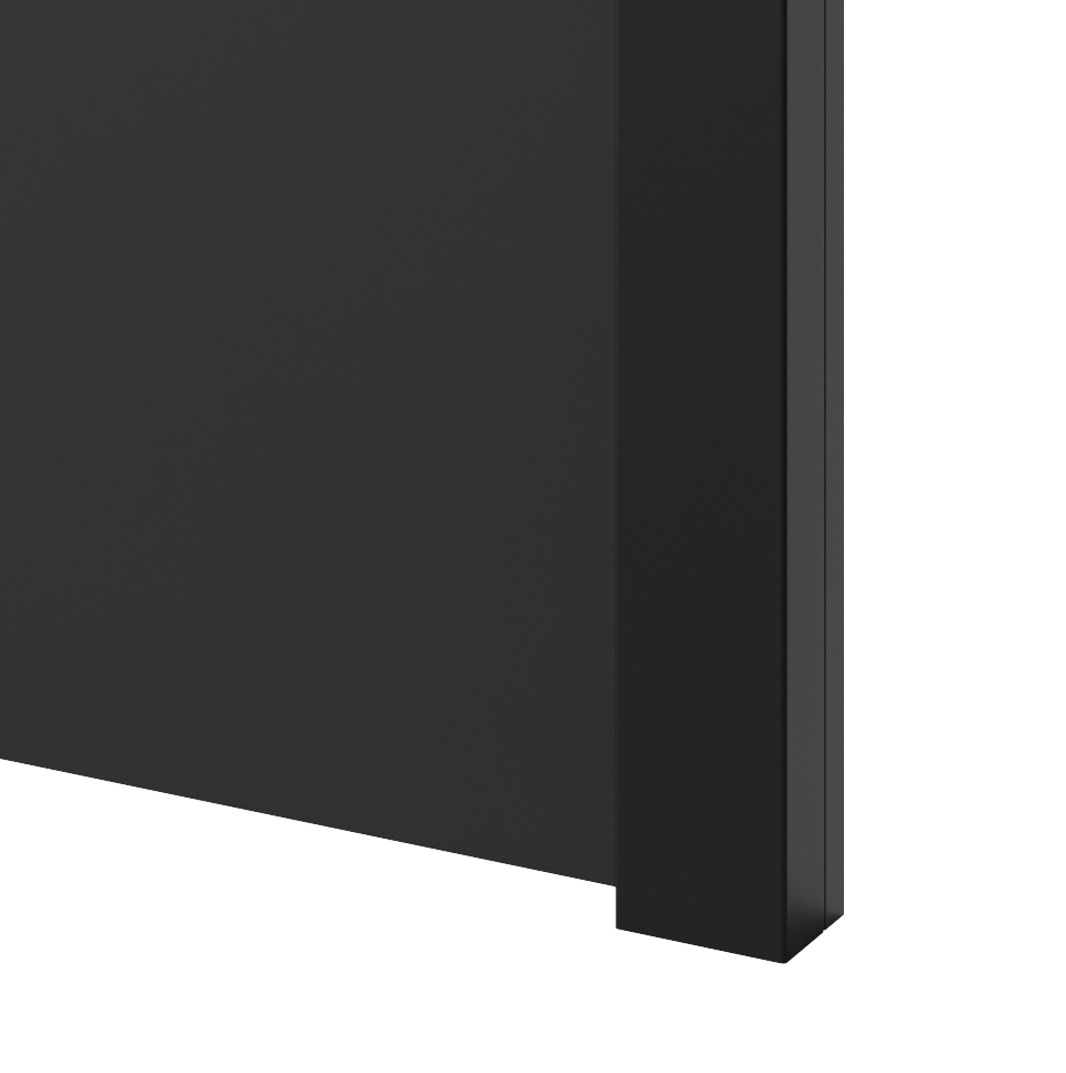 Panel Japandi - Czarny mat