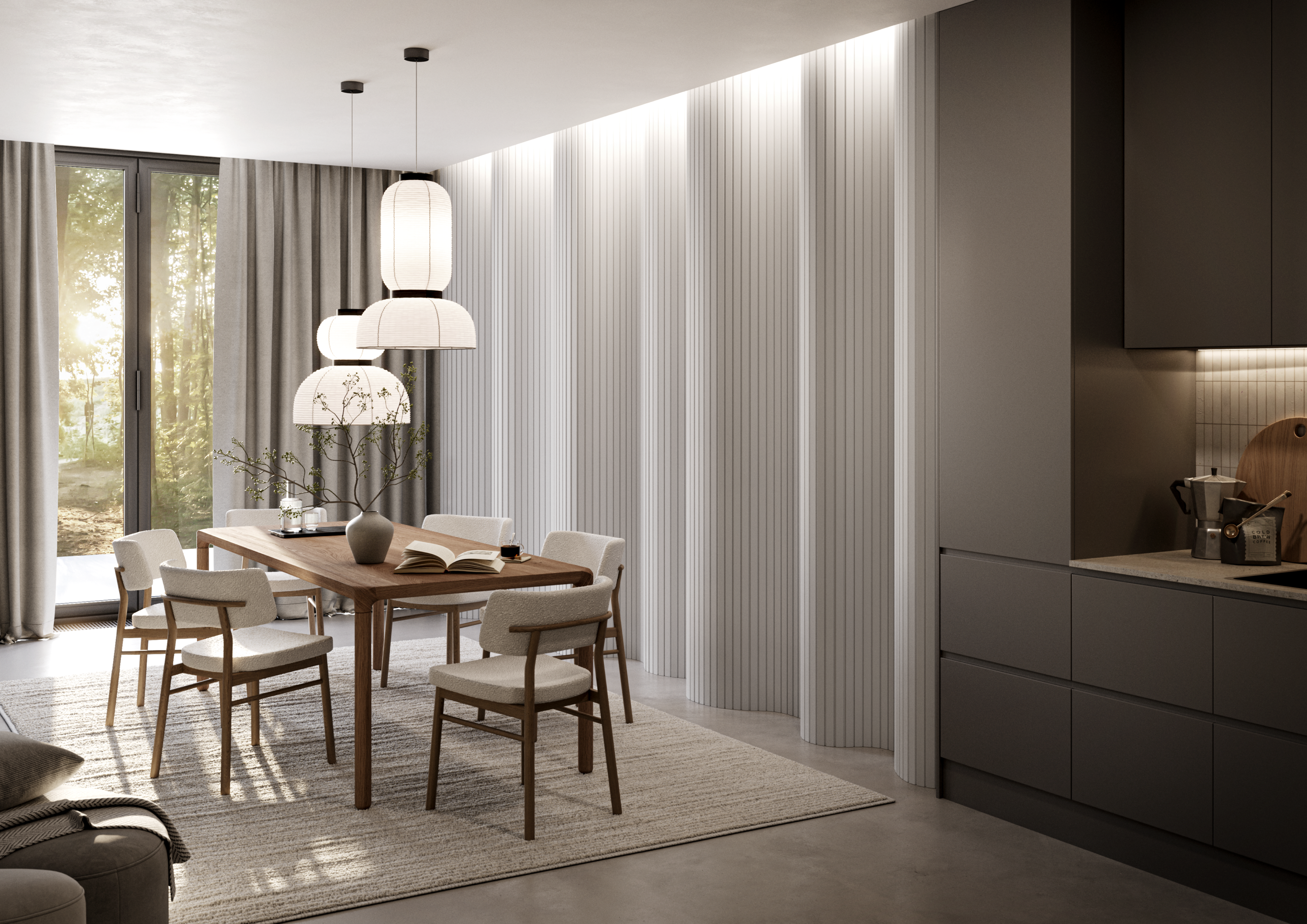 PUZZLE - LAMEL KOŃCOWY - BIAŁE