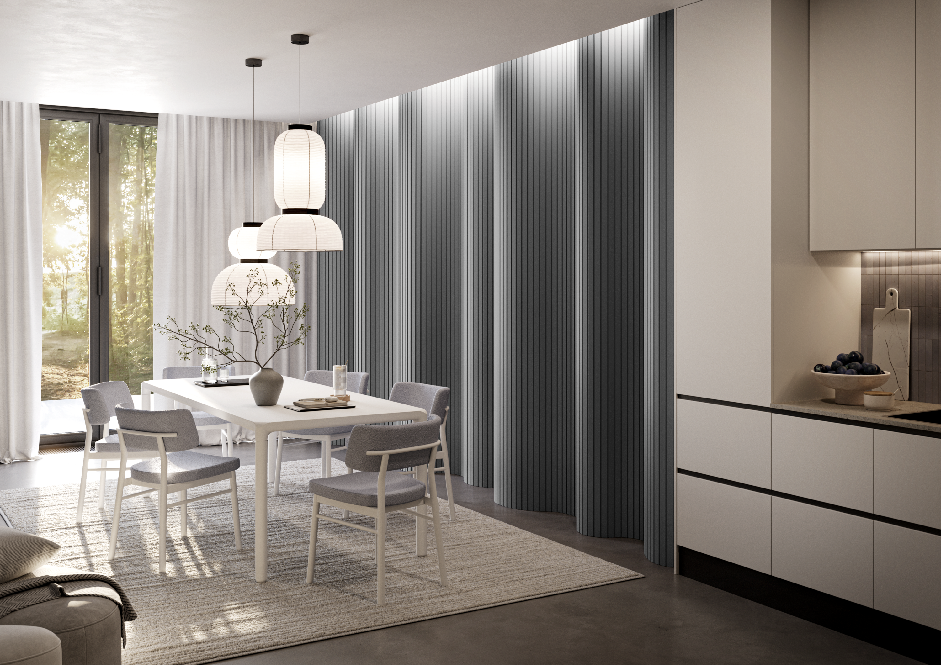 PUZZLE - LAMEL KOŃCOWY - GRAFIT