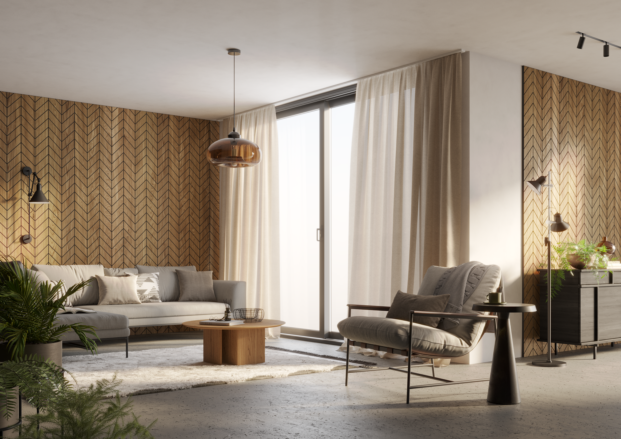 PANEL FREZOWANY - VERSIN - LAMELE3D