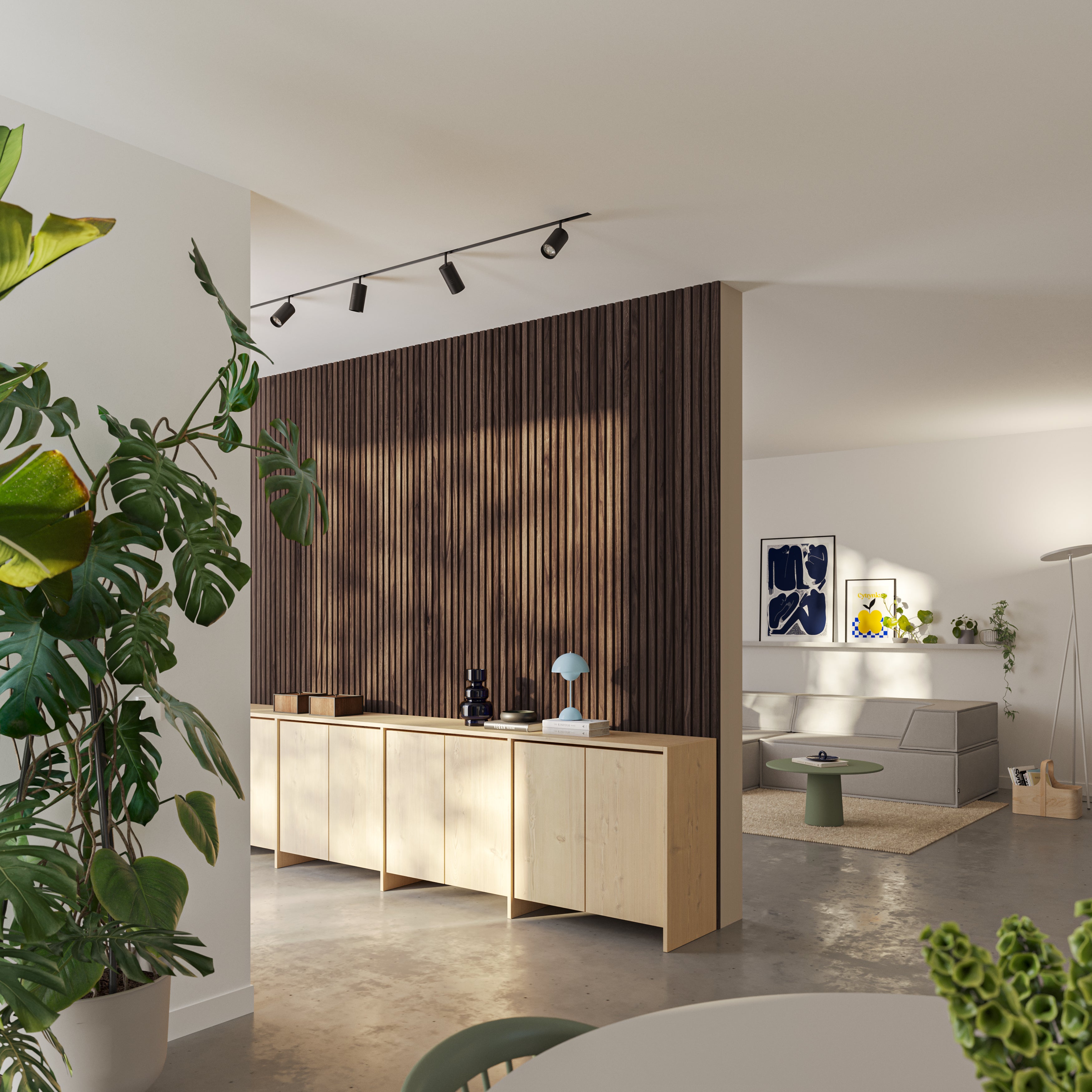 LAMELE 3D SLIM - ORZECH KLASYCZNY