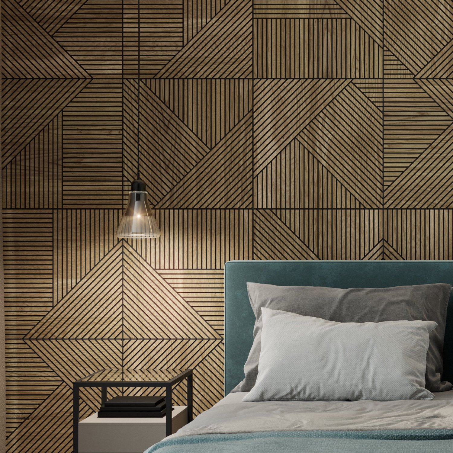 PANEL FREZOWANY - GRANADA - LAMELE3D