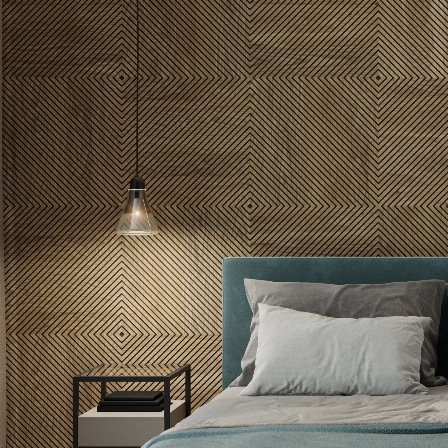 PANEL FREZOWANY - BREKKA - LAMELE3D