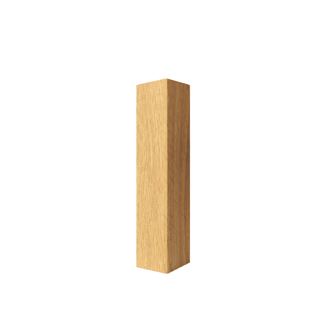 POJEDYNCZA PRÓBKA - LAMELE ELEWACYJNE ALUMINIOWE 3x3 CM - LAMELE3D
