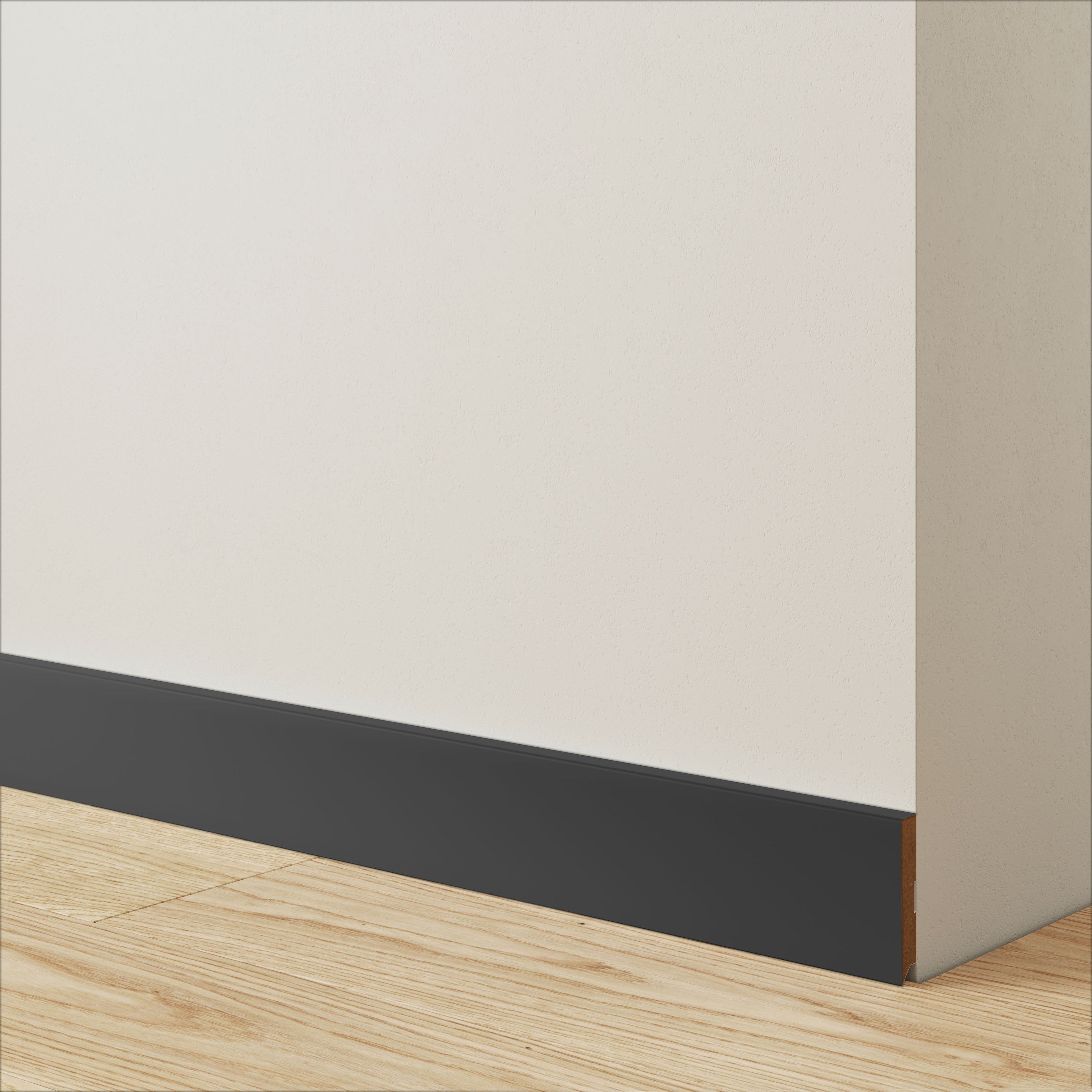 LISTWY PRZYPODŁOGOWE - GRAFITOWE - 275 CM - LAMELE3D