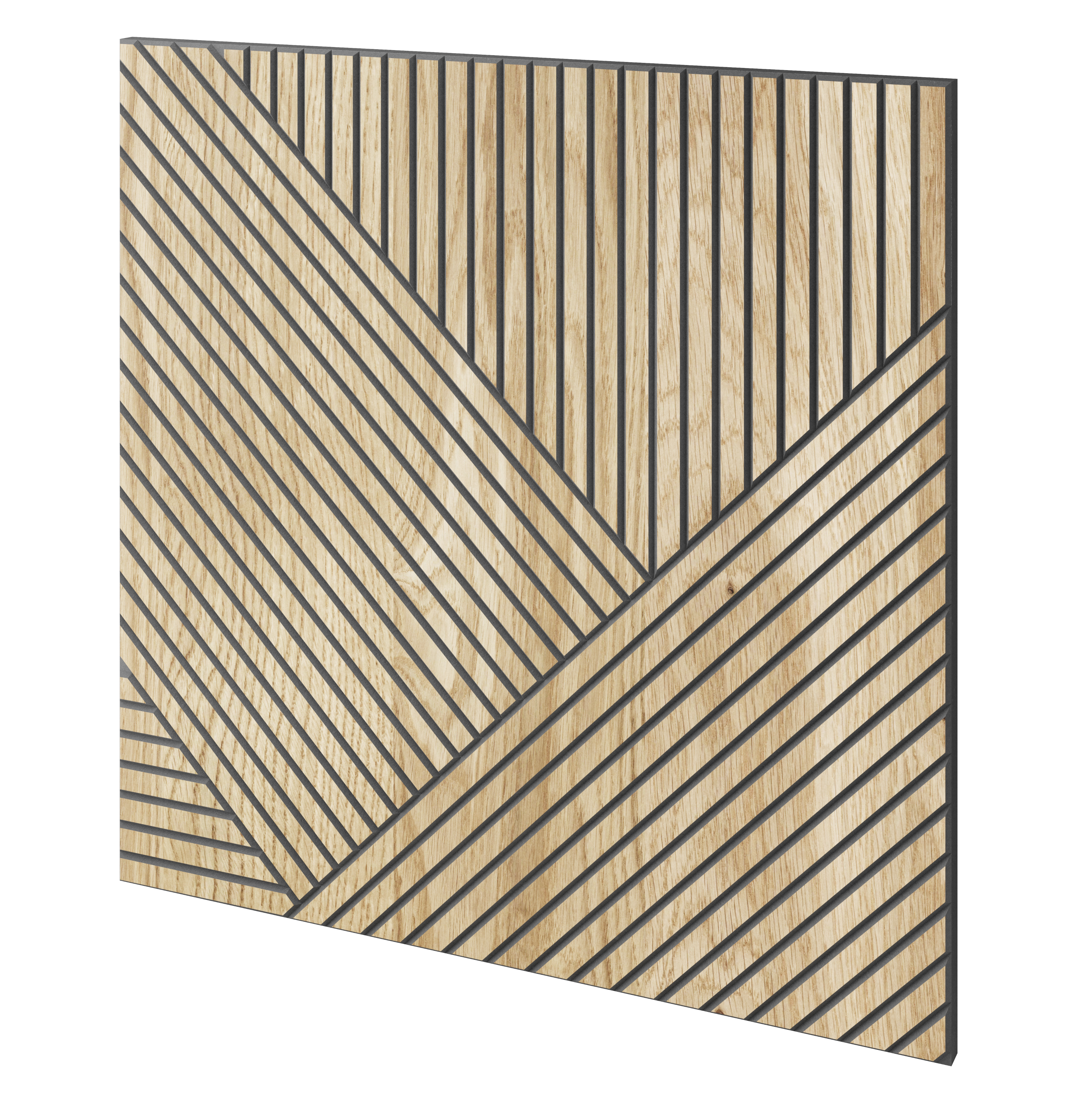 PANEL FREZOWANY - GRANADA - LAMELE3D