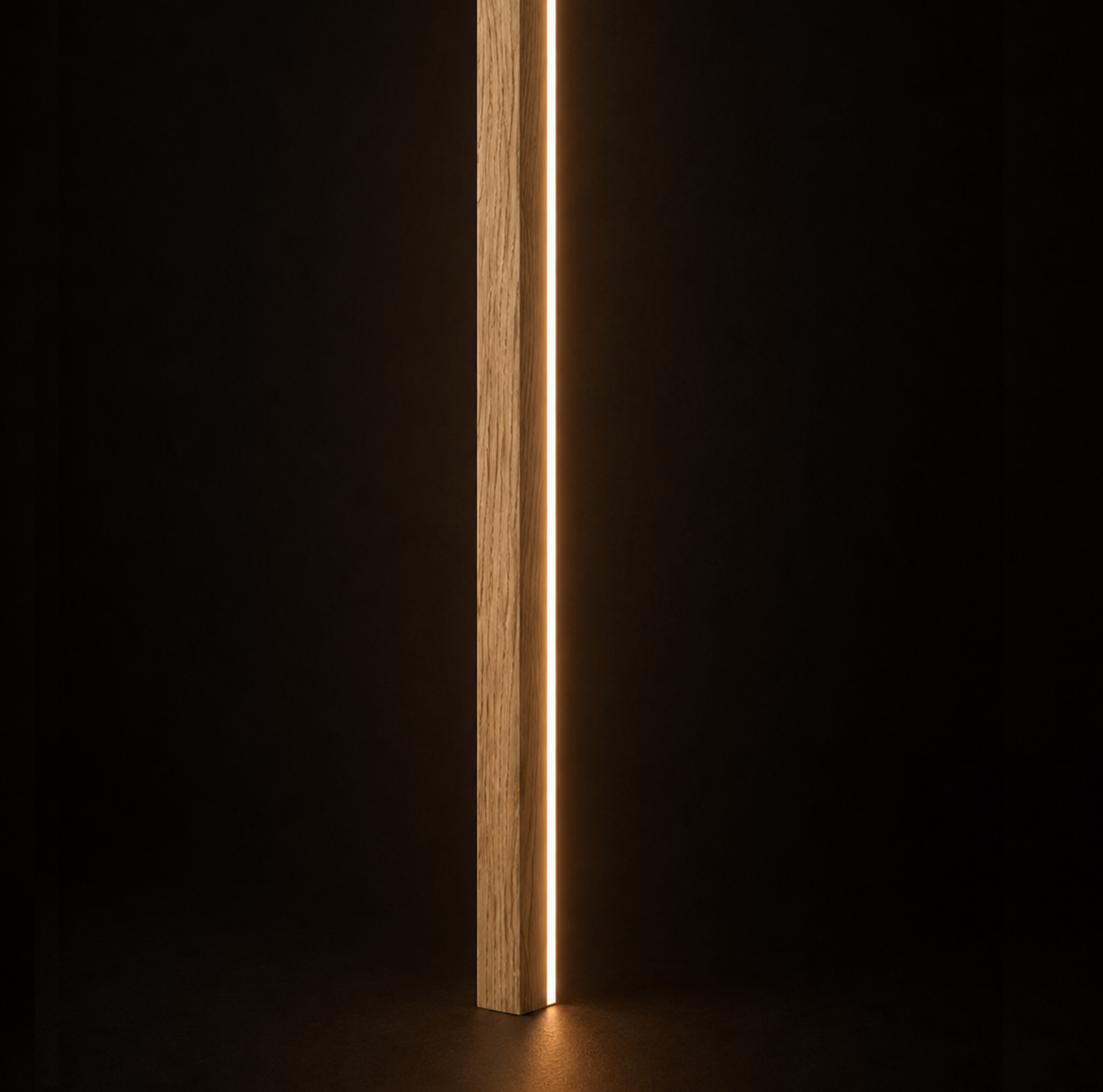 LAMELE 3D ŚCIENNE LED - FORNIR DĘBOWY
