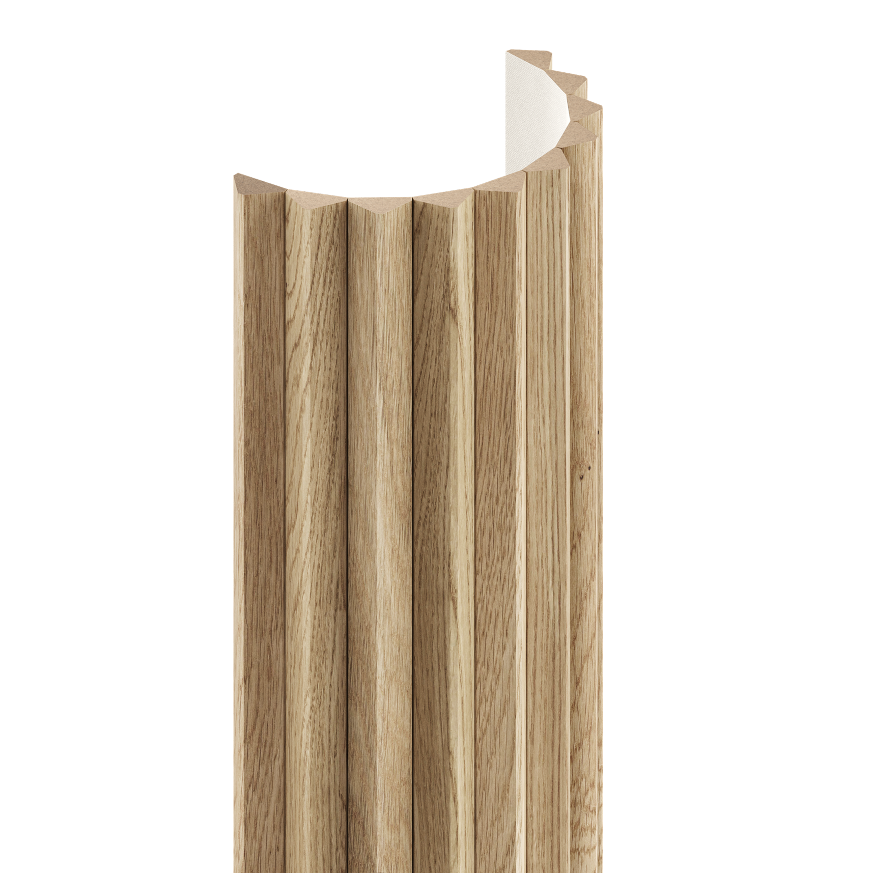 LAMELE NA TKANINIE TOPP - FORNIR DĘBOWY - LAMELE3D