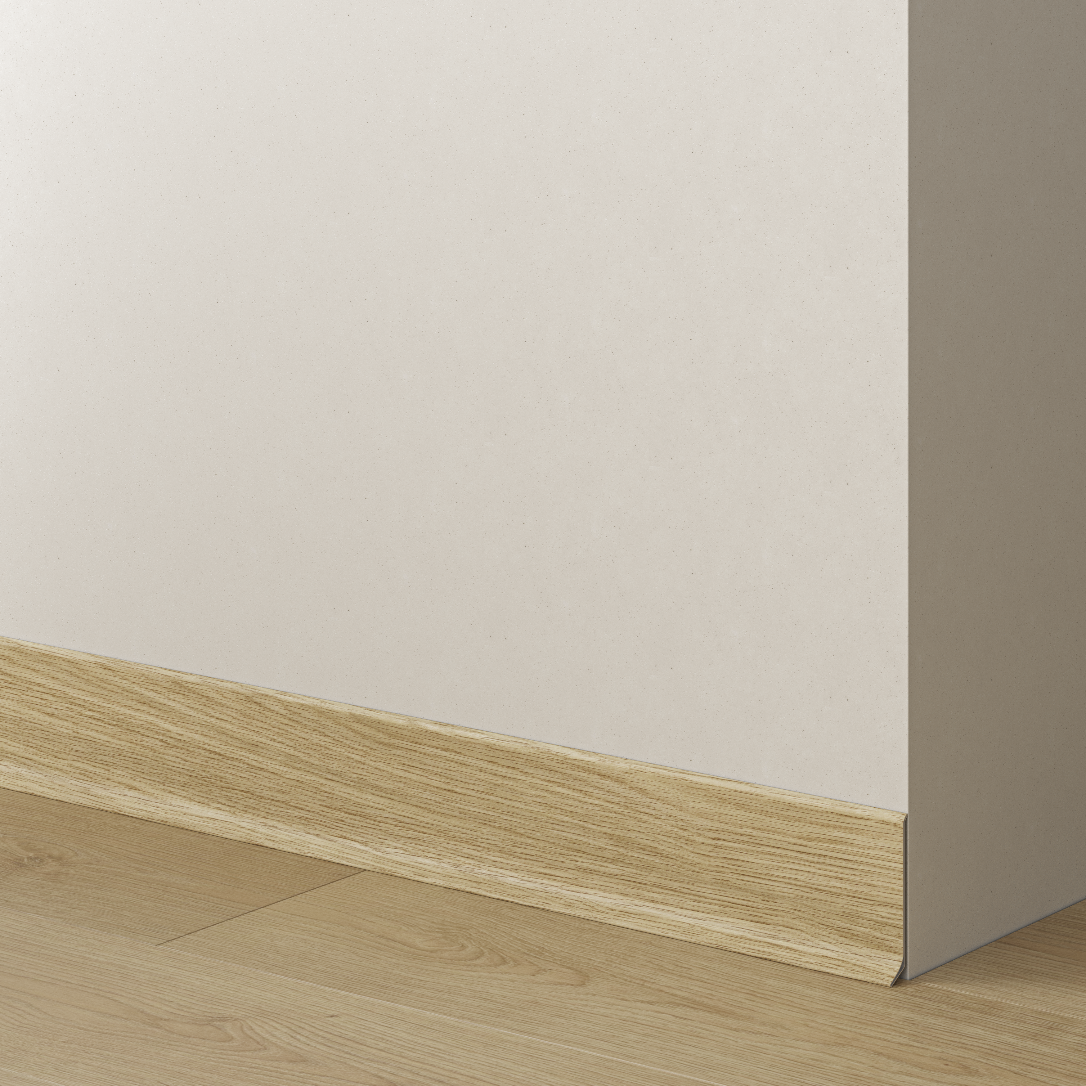 LISTWY PRZYPODŁOGOWE ALUMINIOWE - DĄB EUROPEJSKI - 275 CM