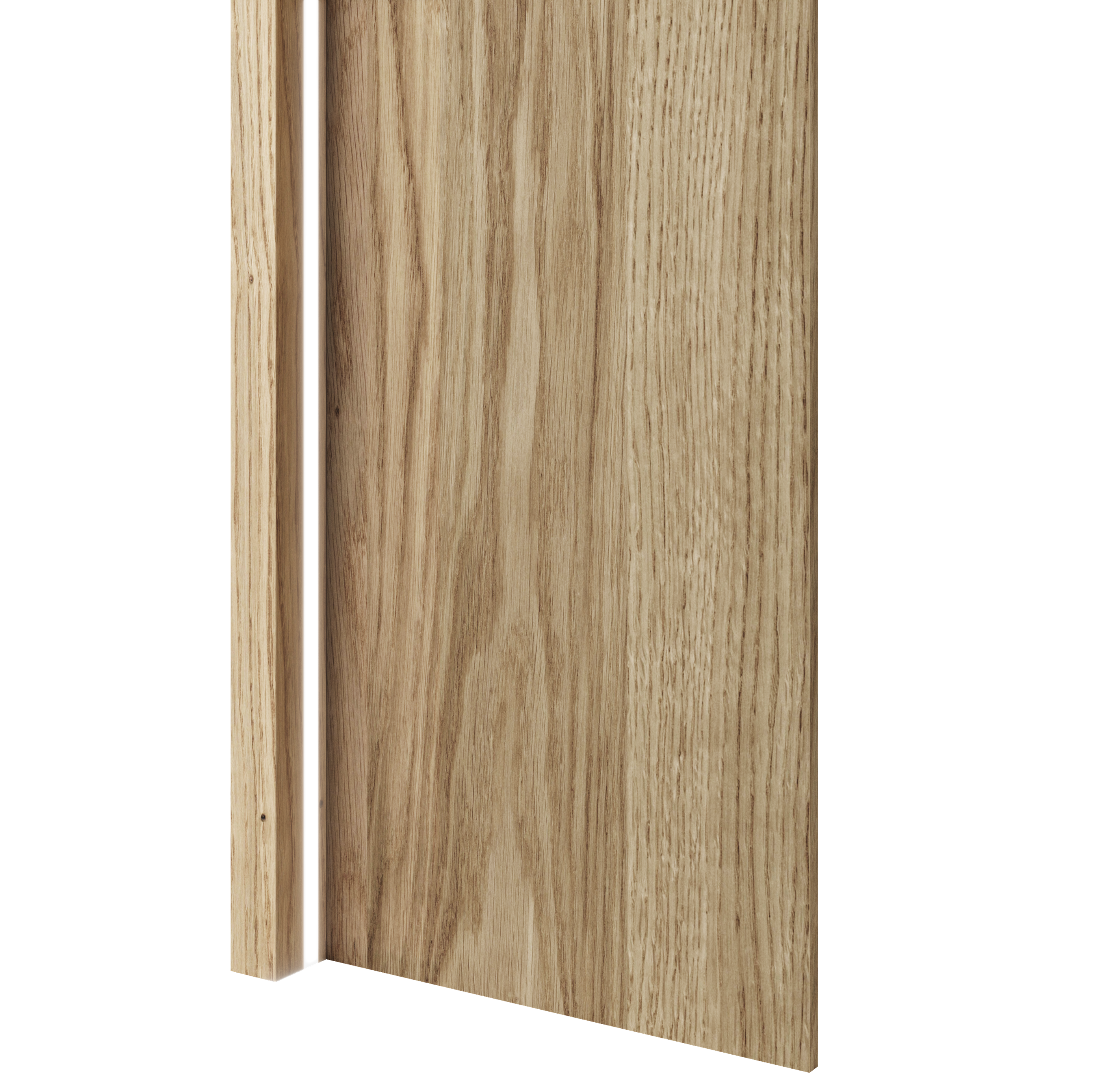 Panel Japandi LED - Fornir dębowy