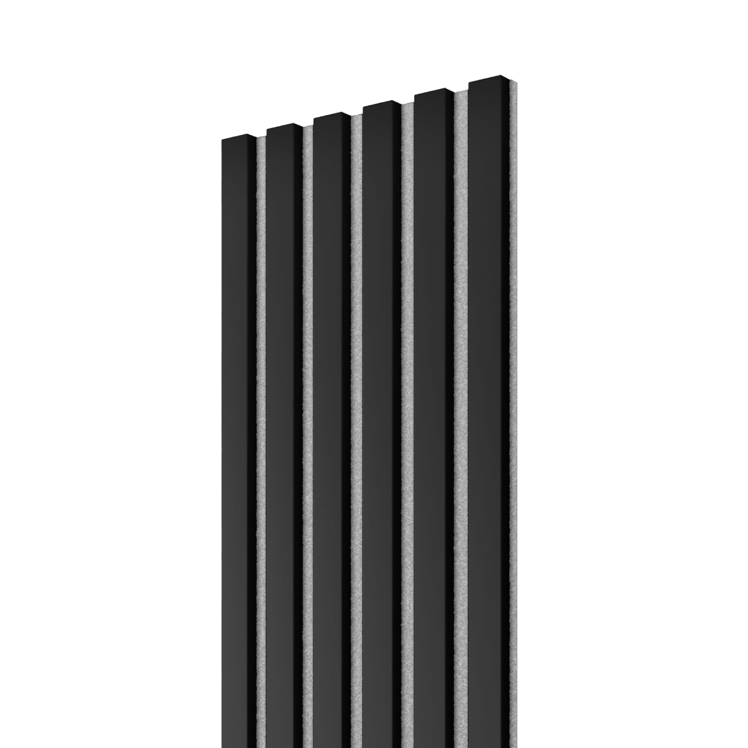 LAMELE NA FILCU - CZARNY MAT - LAMELE3D